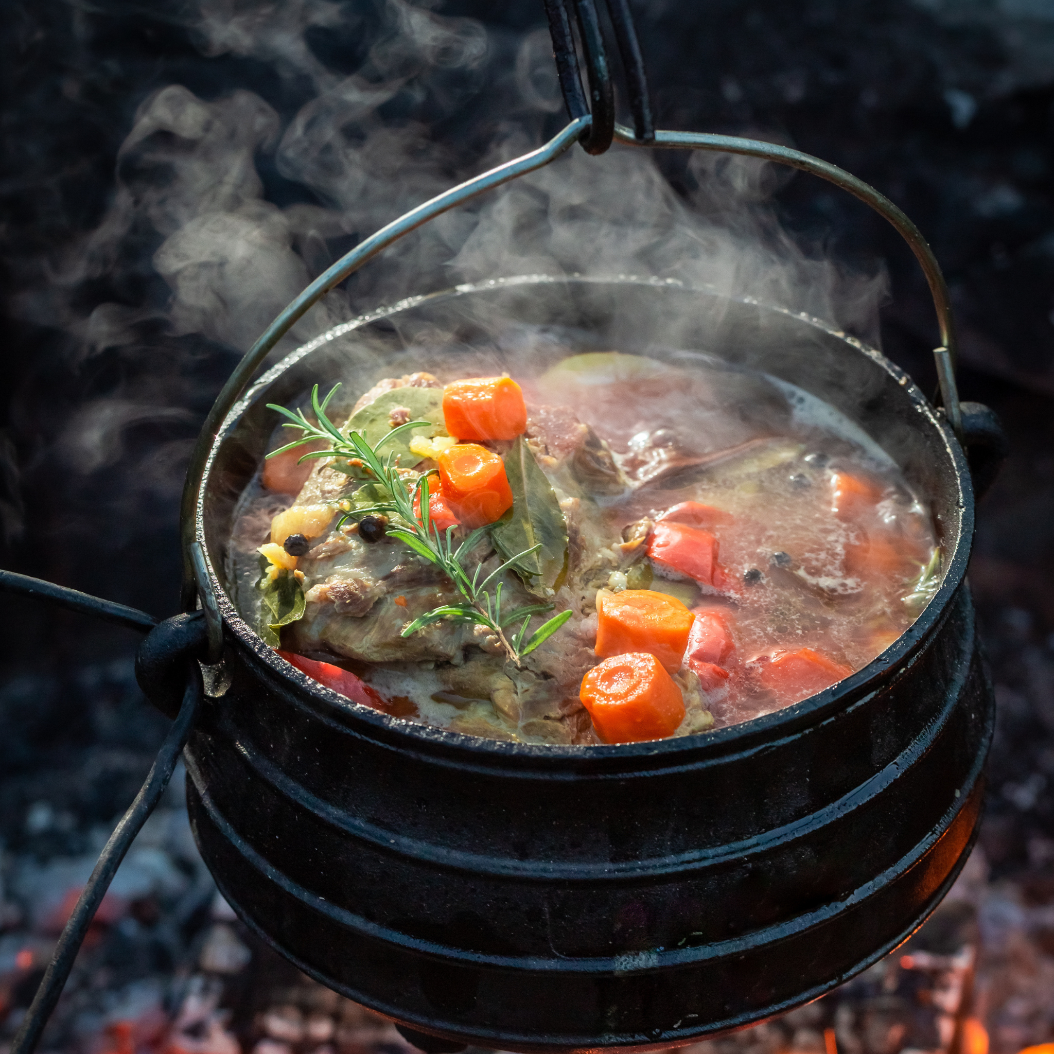 Cast Iron Cauldron