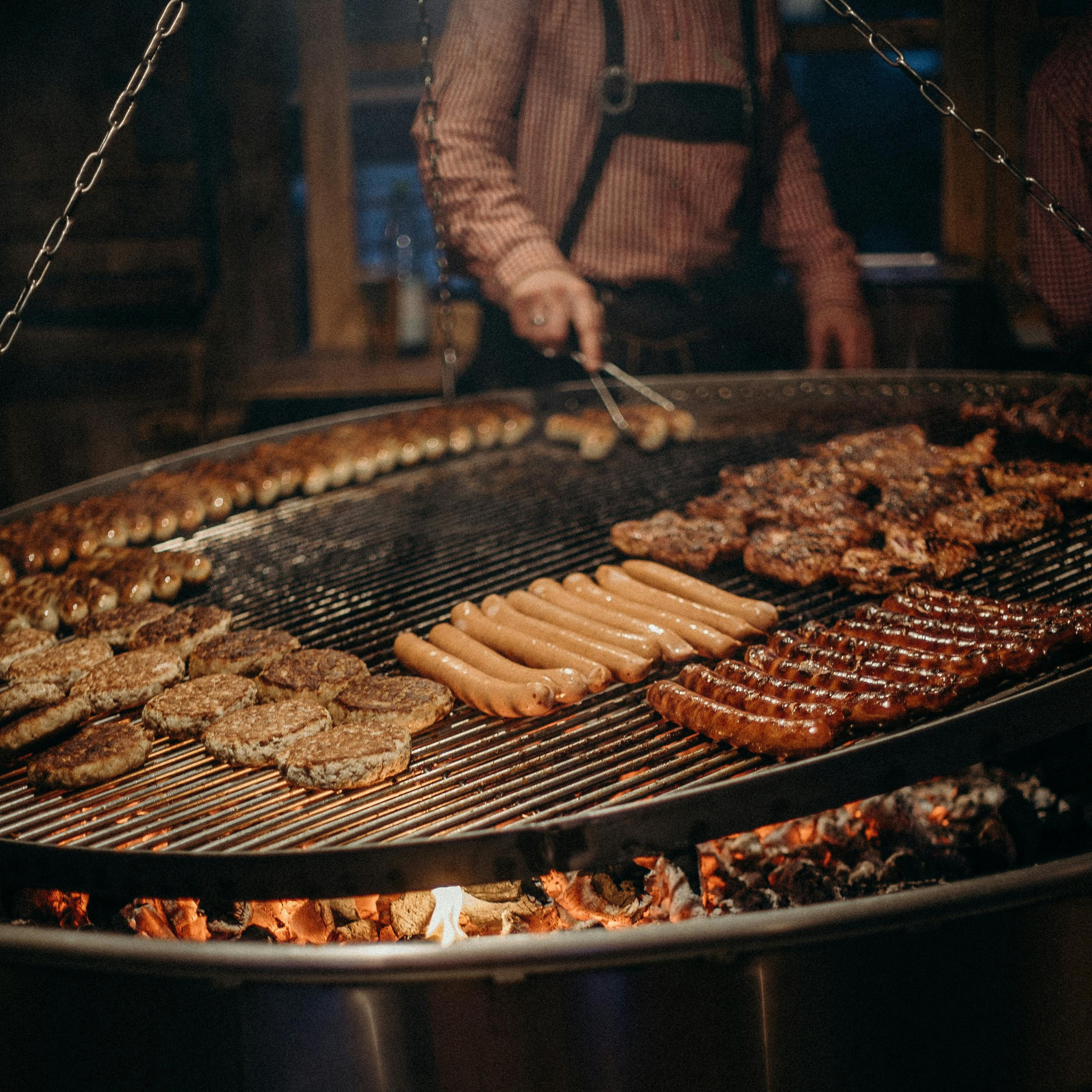 Luxury Wood Burning Outdoor Grill