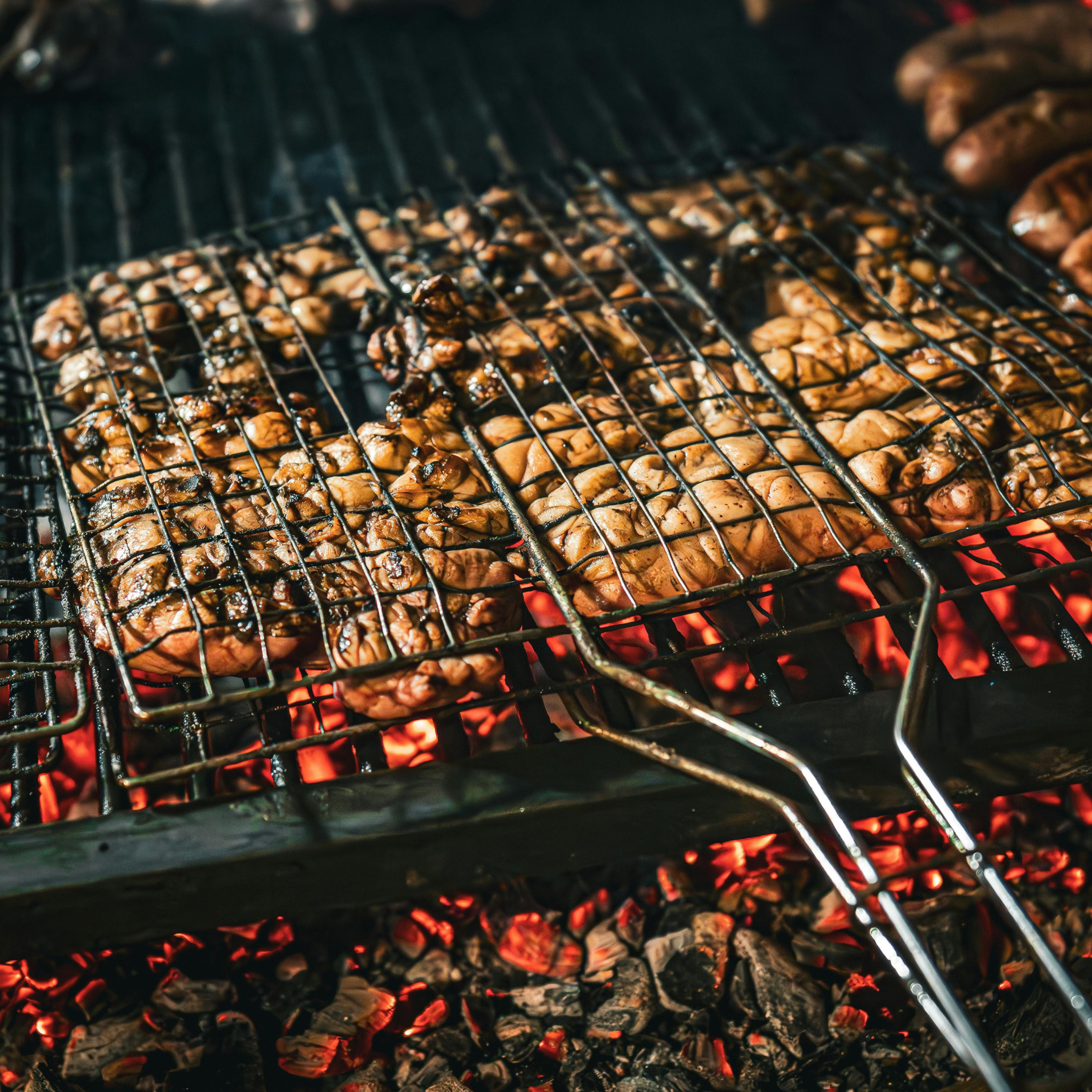 Luxury Wood Burning Outdoor Grill